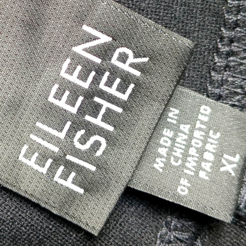 Eileen Fisher Black Pants Size XL - Picture 3 of 4